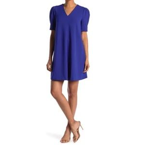 London Times Royal Short Sleeve Scuba Shift Dress Size 10